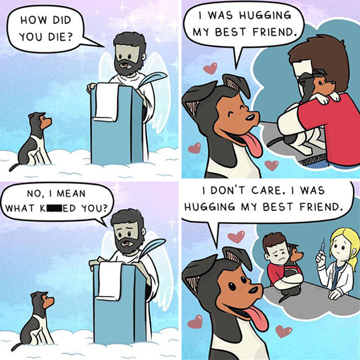 Bond Between People And Dogs(20 comics)