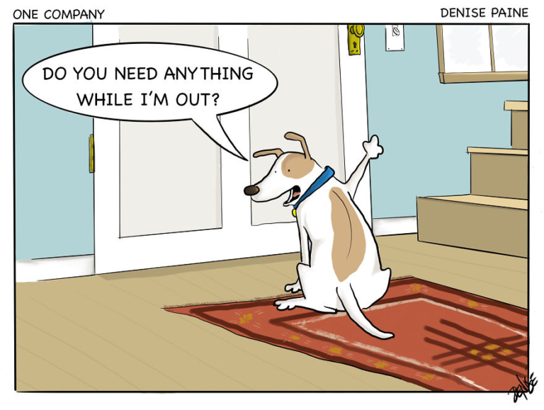 Thoughts Of Dogs (18 Comics)