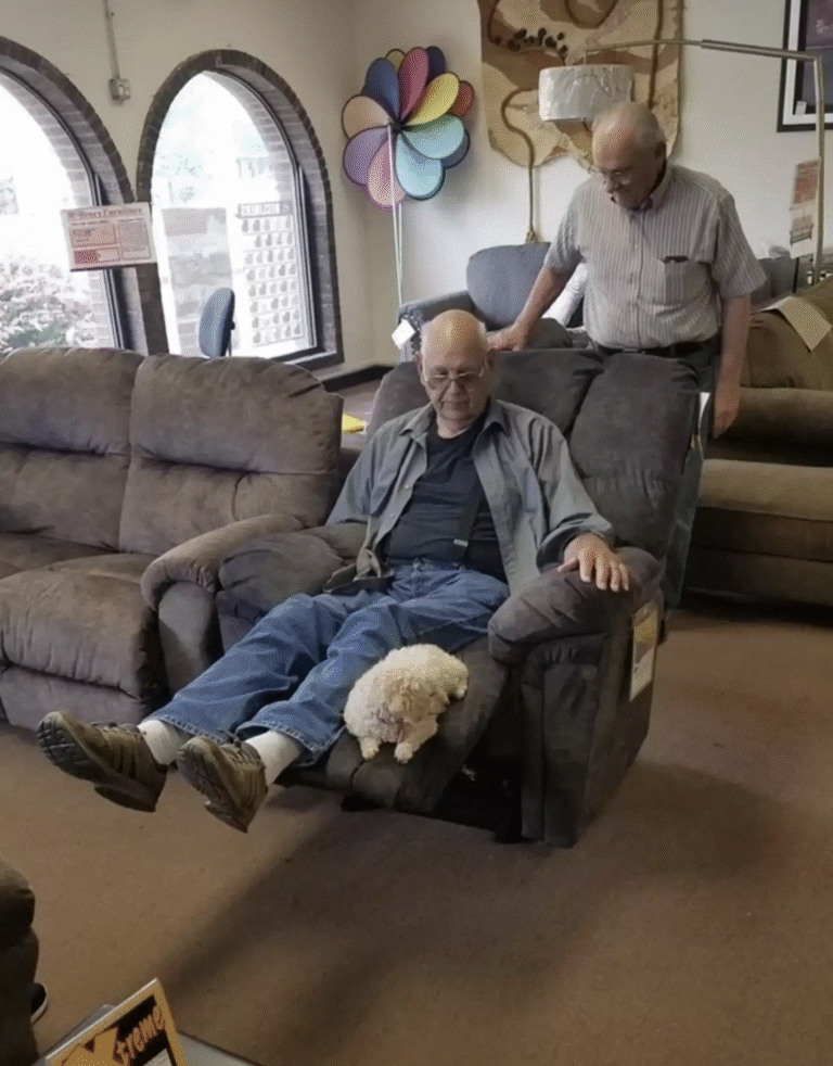 Dog Dad’s Only Chair Requirement? It Has to Be Pup-Approved