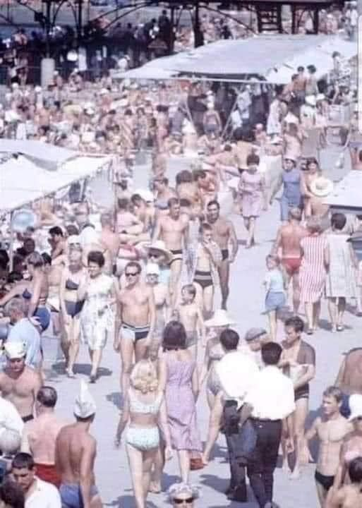 Not a single overweight body in a 70s beach photo. That was before fast food and processed sugar became staples. We’ve been fed a problem.