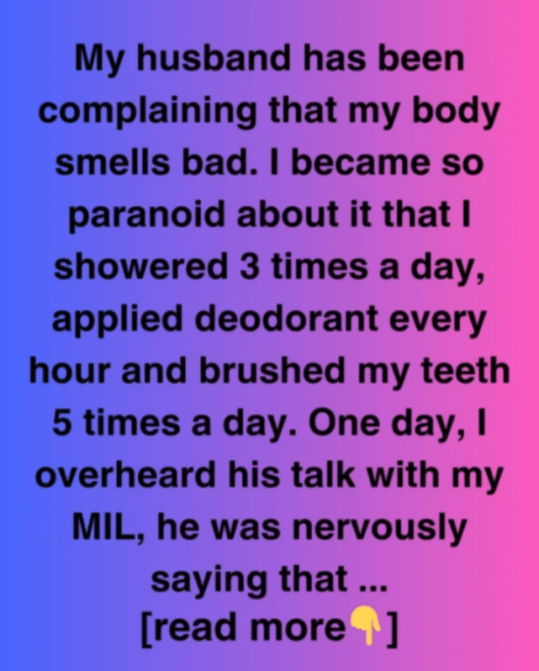 When a Hurtful Remark About My Smell Became the Push I Needed to Break Free