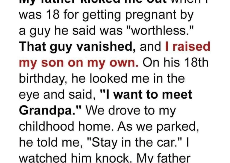 He Threw Me Out When I Was Expecting — Years Later, My Child Gave Him an Unexpected Visit