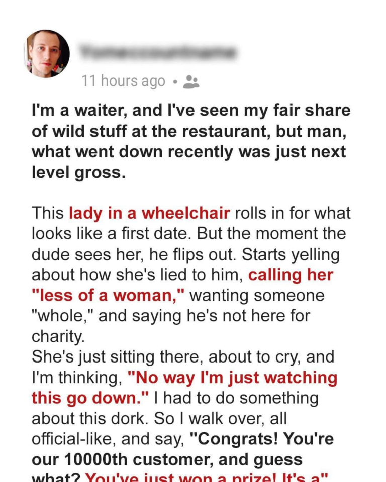 Her Tinder Date Called Her “Defective”… But the Night Had Only Just Begun