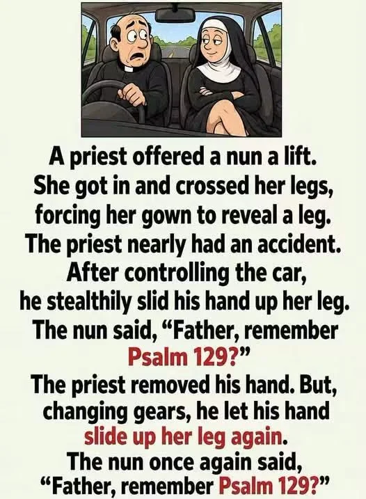 The Nun Kept Repeating the Same Words