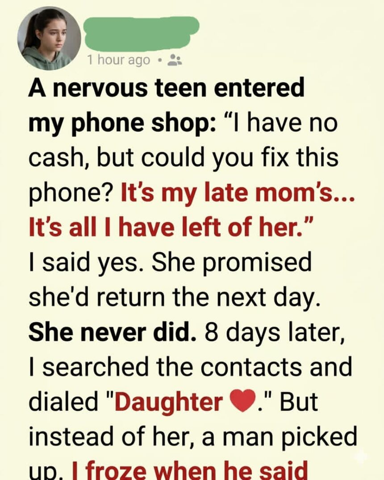 A Broken Phone, A Living Memory